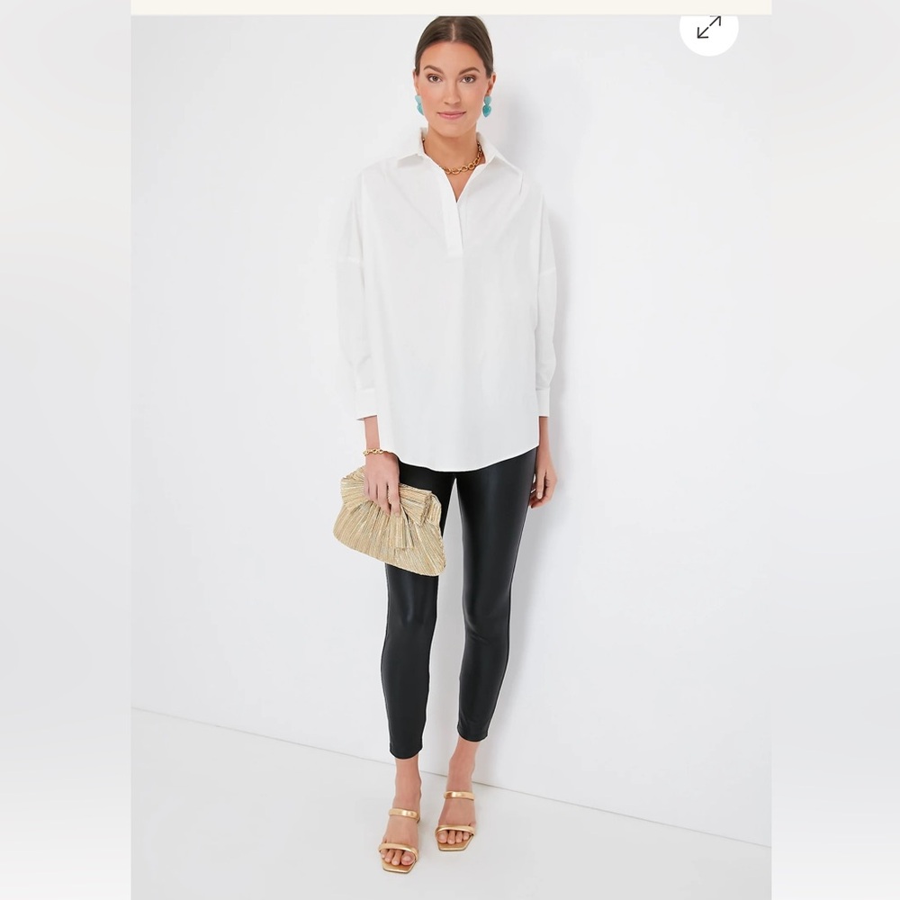 Tuckernuck black leather leggings NWT